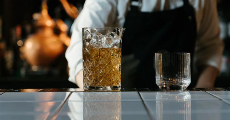 Passive Cooling - Clear Drinking Glass With Brown Liquid