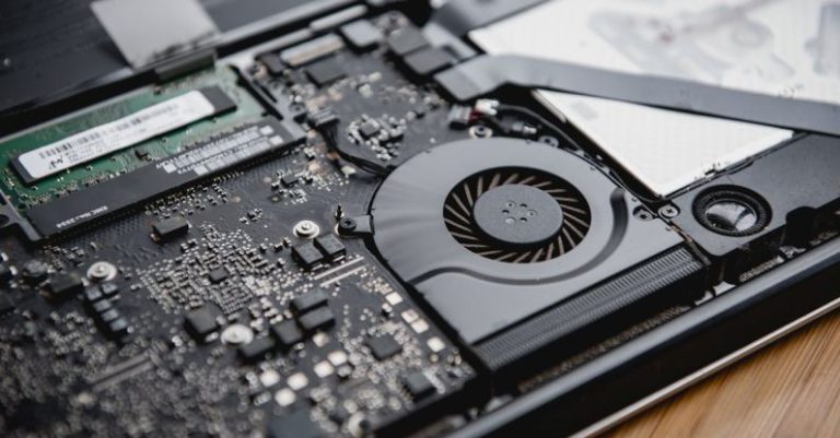 Cooling Radiator - Cooling System inside Laptop
