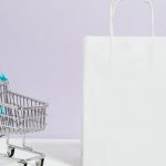 Keyboard Custom - Push Cart and a White Paperbag