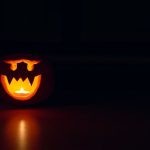 Gaming Decoration - jack o lantern with light