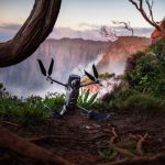 Advanced Overclocking - gray and black drone near tree roots