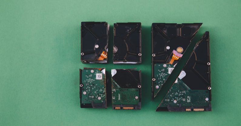 SSD Vs HDD - Black and Green Circuit Board