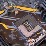 Motherboard Features - Black and Gray Motherboard