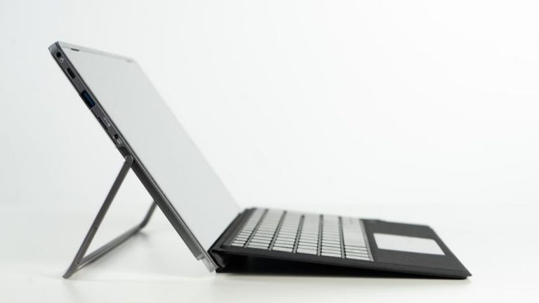 PC Cleaning - black laptop keyboard