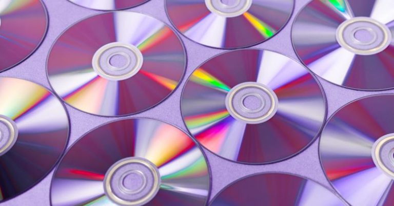 Data Backup - White and Black Compact Discs