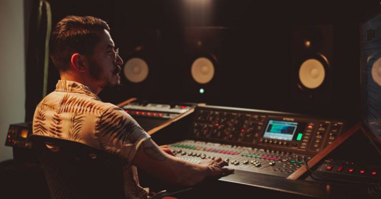 Audio Production - An Audio Engineer's Workspace